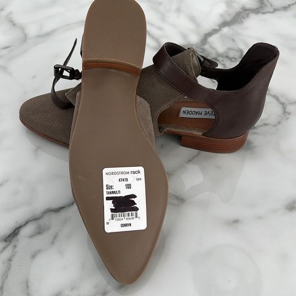 NWT Steve Madden Women's Corryn Ankle Bootie Suede/Leather Size 10M - Picture 3 of 12